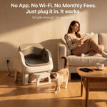 Self-Cleaning Cat Litter Box — 7 Safety Sensors & Anti-Pinch Protection