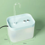 Ultra-Quiet Pet Water Fountain | 1.5L Automatic Filtered Dispenser.