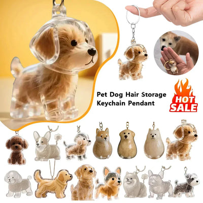 Pet Memory Keepsake Keychain