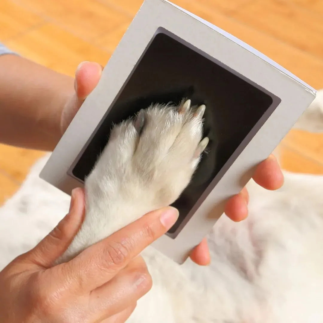 Clean-Touch Paw Print Ink Pad Kit | Mess-Free Pet Keepsake & DIY Impression Kit for Dogs and Cats.