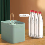 Ultra-Quiet Pet Water Fountain | 1.5L Automatic Filtered Dispenser.