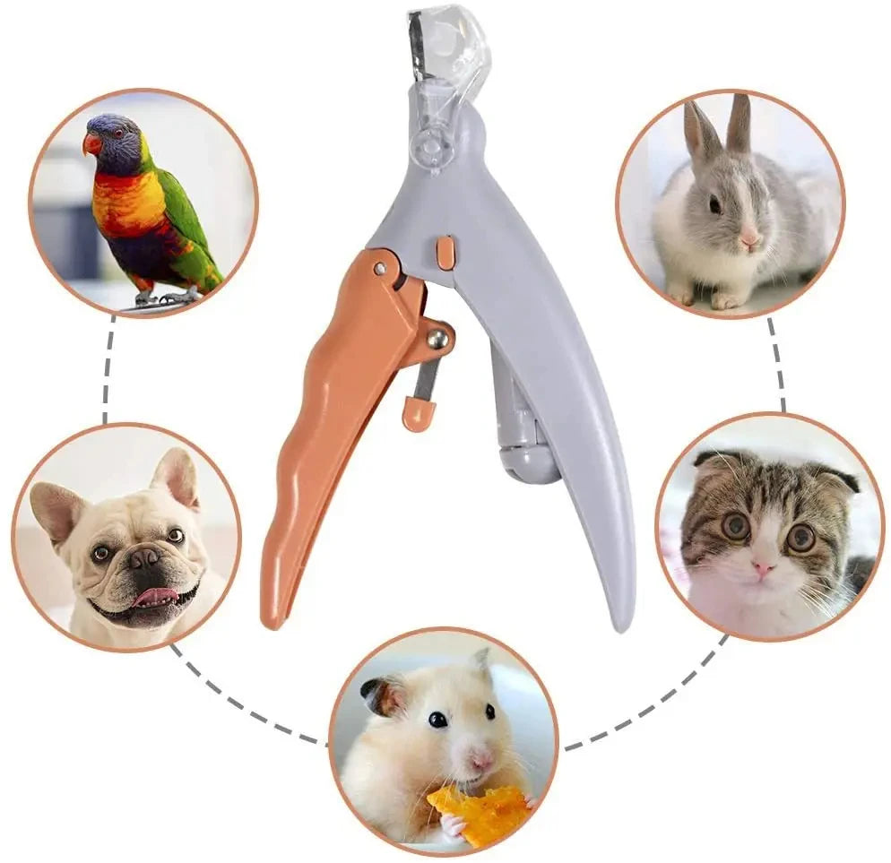 Professional Pet Nail Clipper with LED Safety Light.