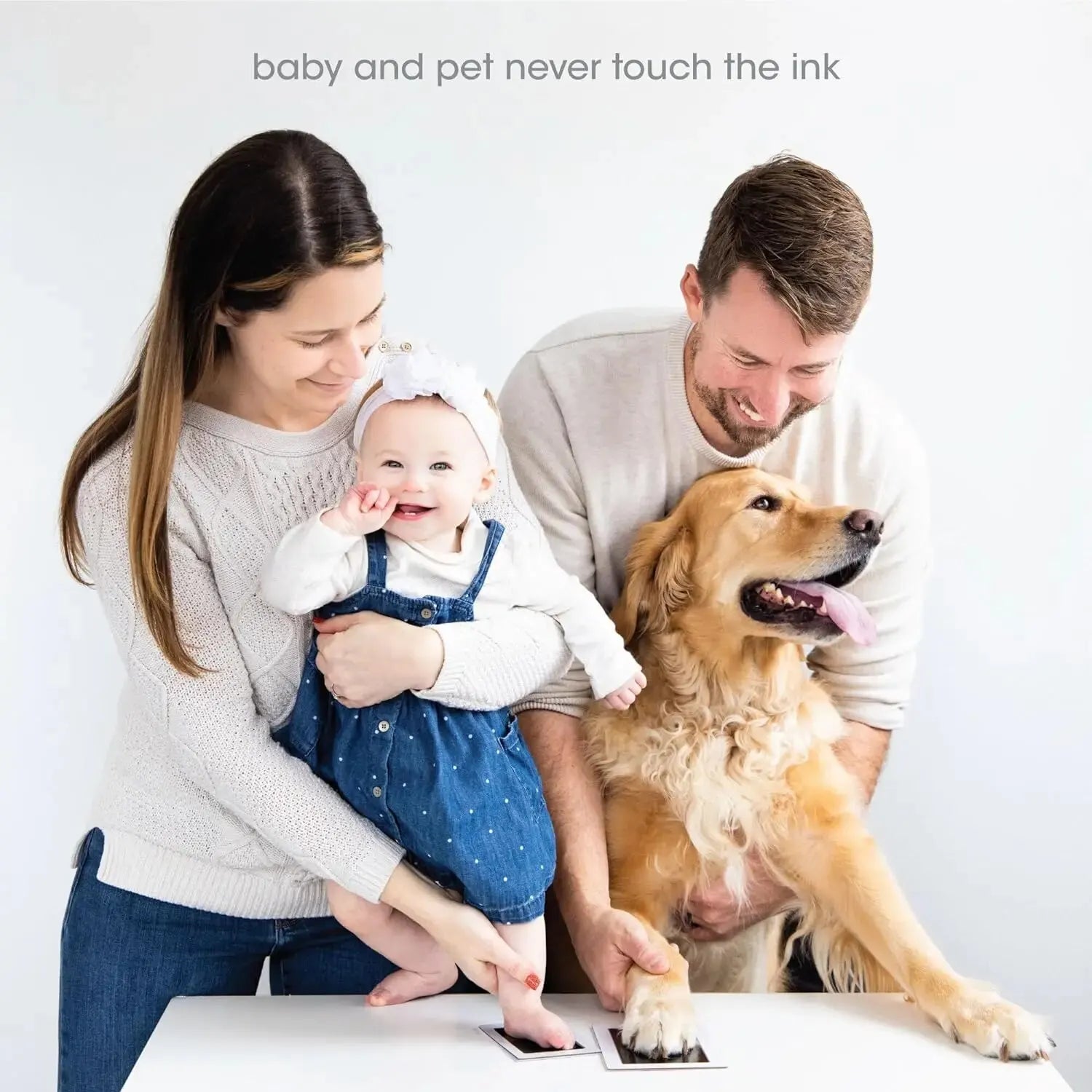Clean-Touch Paw Print Ink Pad Kit | Mess-Free Pet Keepsake & DIY Impression Kit for Dogs and Cats.